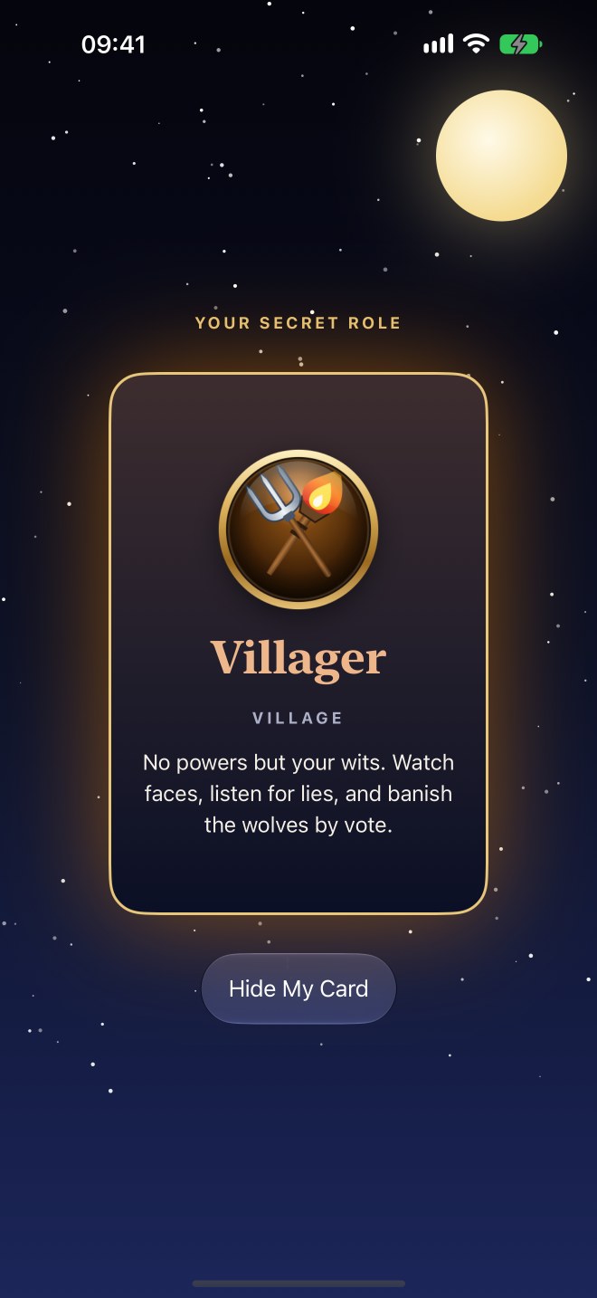 The Seer role card revealed